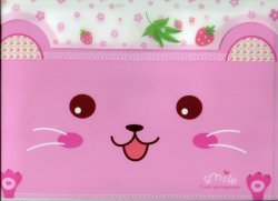 Thumbnail of Animal Face A4 Plastic File Folder Bag #4 (Mouse)