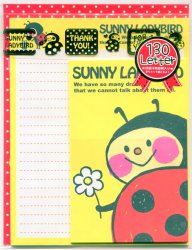 Thumbnail of Crux Japan Sunny Ladybird Letter Set #1 (L0841)