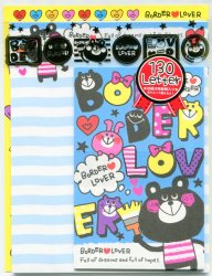 Thumbnail of Crux Japan Border Lover Bear Letter Set #1 (L0842) 