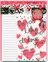 Thumbnail of Crux Japan Do You Like Me Heart Letter Set #1 (L0843) 