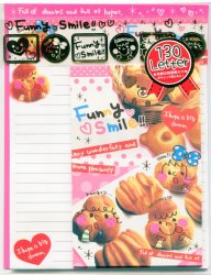 Thumbnail of Crux Japan Funny Smile Bread Letter Set #1 (L0844)