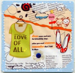 Thumbnail of Clothes Love of All Microfiber Eyeglasses Cleaning Cloth #1 (EC0081)