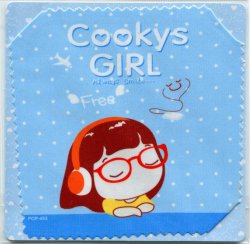 Thumbnail of Cookys Girl Microfiber Eyeglasses Cleaning Cloth #1 (EC0097)