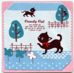 Thumbnail of Candy Cat Microfiber Eyeglasses Cleaning Cloth #1 (EC0099)