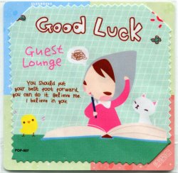 Thumbnail of Good Luck Girl Microfiber Eyeglasses Cleaning Cloth #1 (EC0100)