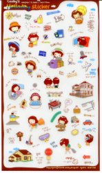 Thumbnail of Korea Cooky's Hello Day Deco Sticker Sheet #3 (I1001) 