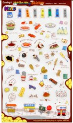 Thumbnail of Korea Cooky's Hello Day Deco Sticker Sheet #6 (I1004) 