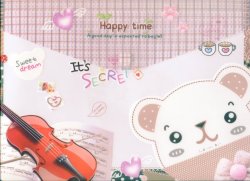 Thumbnail of Animal Head A4 Plastic File Folder Bag #4 (Bear) 