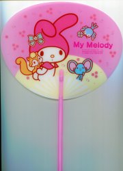 Thumbnail of Sanrio My Melody Plastic Hand Fan #1