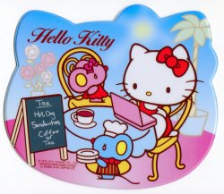 Thumbnail of Sanrio Hello Kitty Die Cut Mouse Pad #4 (SU0101)