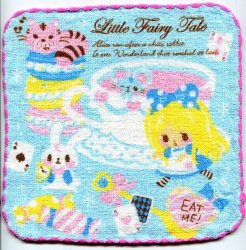 Thumbnail of Q-Lia Little Fairy Tale Face Towel Wash Cloth #1 (T0807) 