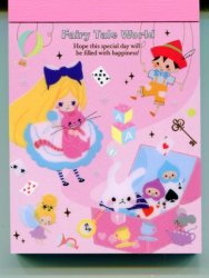 Thumbnail of Kamio Fairy Tale World 2 Design Mini Memo Pad #2 (M0935)