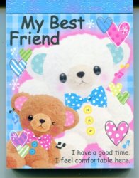 Thumbnail of Pool Cool My Best Friend Bear 2 Design Mini Memo Pad #1 (M0938)