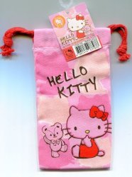 Thumbnail of Sanrio Hello Kitty Cotton Drawstring Bag #10 (A0709) 
