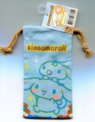 Thumbnail of Sanrio Cinnamoroll Cotton Drawstring Bag #10 (A0711) 