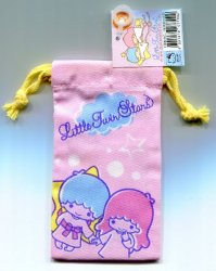 Thumbnail of Sanrio Little Twin Stars Cotton Drawstring Bag #10 (A0714) 