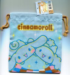 Thumbnail of Sanrio Cinnamoroll Cotton Drawstring Bag #11 (A0721) 