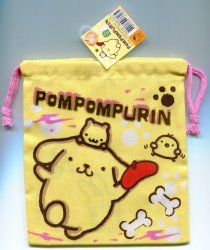 Thumbnail of Sanrio Purin Cotton Drawstring Bag #11 (A0728) 
