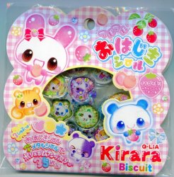 Thumbnail of Japan Q-Lia Kirara Biscuit 35 Pieces Sticker Set Sack (I0618) 