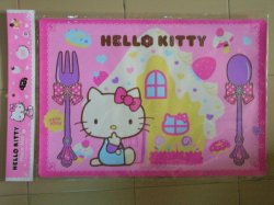 Thumbnail of Sanrio Hello Kitty Plastic Place Mat #1