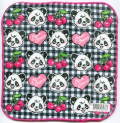 Thumbnail of Japan Panda Face Towel Wash Cloth #1 (T0546)