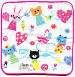 Thumbnail of Japan Animal Face Towel Wash Cloth #2 (T0548)