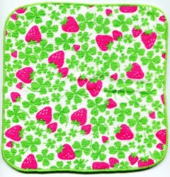 Thumbnail of Japan Strawberry Face Towel Wash Cloth #2 (T0551)