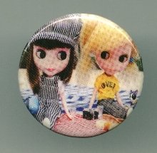 Thumbnail of Blythe 3cm Pin Badge Button #002 (B0110)