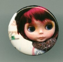 Thumbnail of Blythe 3cm Pin Badge Button #014 (B0122)