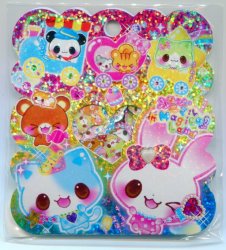 Thumbnail of Q-Lia Magical Land Animal Sticker Set Sack Pack #1 (IP0055) 