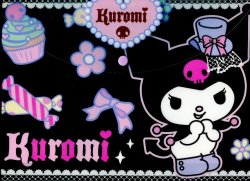 Thumbnail of Sanrio Kuromi A4 Plastic File Folder Bag #9