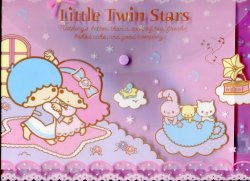 Thumbnail of Sanrio Little Twin Stars A4 Plastic File Folder Bag #10