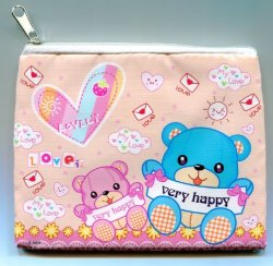Thumbnail of Lovely Bear Coin Purse Bag #1 (A0736) 