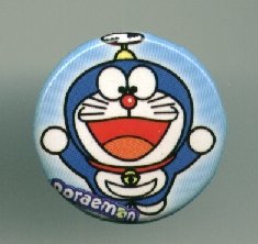 Thumbnail of Doraemon 2.5cm Pin Badge Button #005 (B0436)