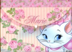 Thumbnail of Disney Marie the Aristocats A4 Plastic File Folder Bag #1