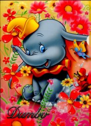 Thumbnail of Disney Dumbo A4 Plastic File Folder #4