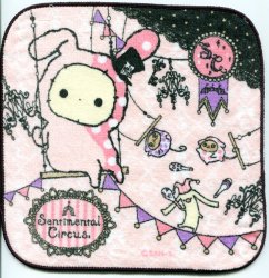 Thumbnail of San-X Sentimental Circus Face Towel Wash Cloth #3 (T0829) 