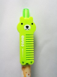 Thumbnail of Bear with Comb 0.5mm Mechanical Pencil #4 (Green) (SL0029)