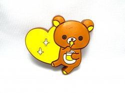 Thumbnail of San-X Rilakkuma Relax Bear Die Cut Magnet #3 (G0209)