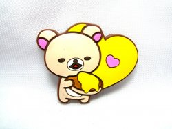 Thumbnail of San-X Rilakkuma Relax Bear Die Cut Magnet #4 (G0210) 