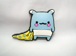 Thumbnail of San-X Oyasumi Bakura Tapir Die Cut Magnet #1 (G0215) 