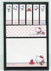 Thumbnail of Sanrio Hello Kitty 8 Design Sticky Note #2 (MP0163) 