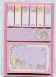 Thumbnail of Sanrio Little Twin Stars 8 Design Sticky Note #1 (MP0165) 