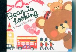 Thumbnail of Crux Bear is Looking 2 Design Mini Memo Pad #1 (M1019) 