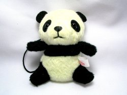 Thumbnail of Animal Parade Plush Mascot Phone Strap #2 (Panda) (E1510) 