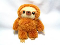 Thumbnail of Animal Parade Plush Mascot Phone Strap #5 (Sloth) (E1513) 