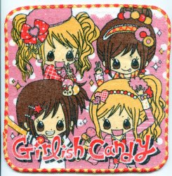 Thumbnail of Q-Lia Girlish Candy Face Towel Wash Cloth #1 (T0844)  