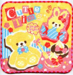 Thumbnail of Q-Lia Cutie Time Face Towel Wash Cloth #1 (T0846)  