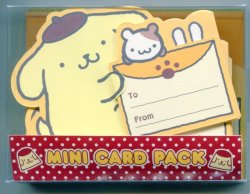 Thumbnail of Sanrio Pom Pom Purin Mini Card Pack Set #1 (LC0039)