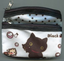 Thumbnail of San-X Kutsushita Nyanko Cat in Sock Coin Purse Bag #2 (A0760) 